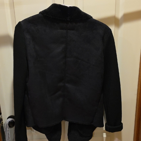 Ann Taylor Black Textured Women's Blazer - Picture 5 of 6